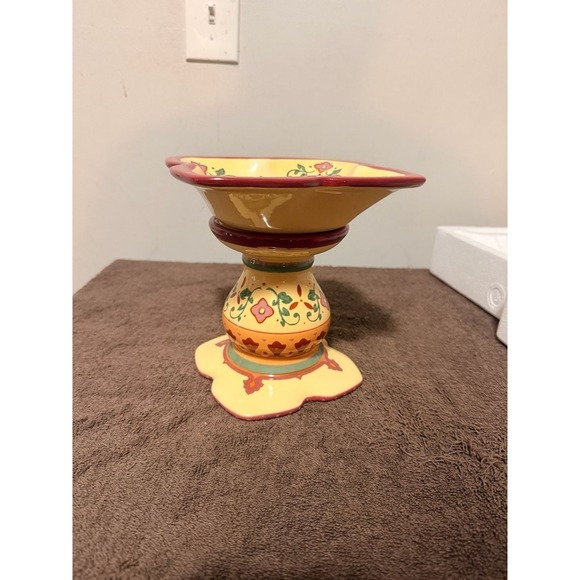 Partylite Tuscan Bohemian Spice 2-piece Pillar - Picture 2 of 7